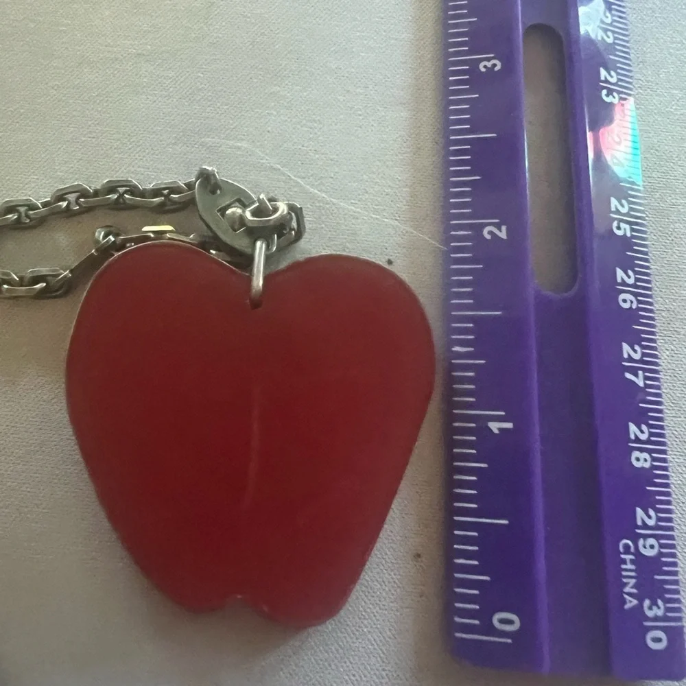 Hermes Orange Bag Charm